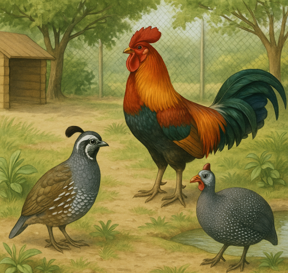 Huisvestingsrichtlijnen Hoenderachtigen